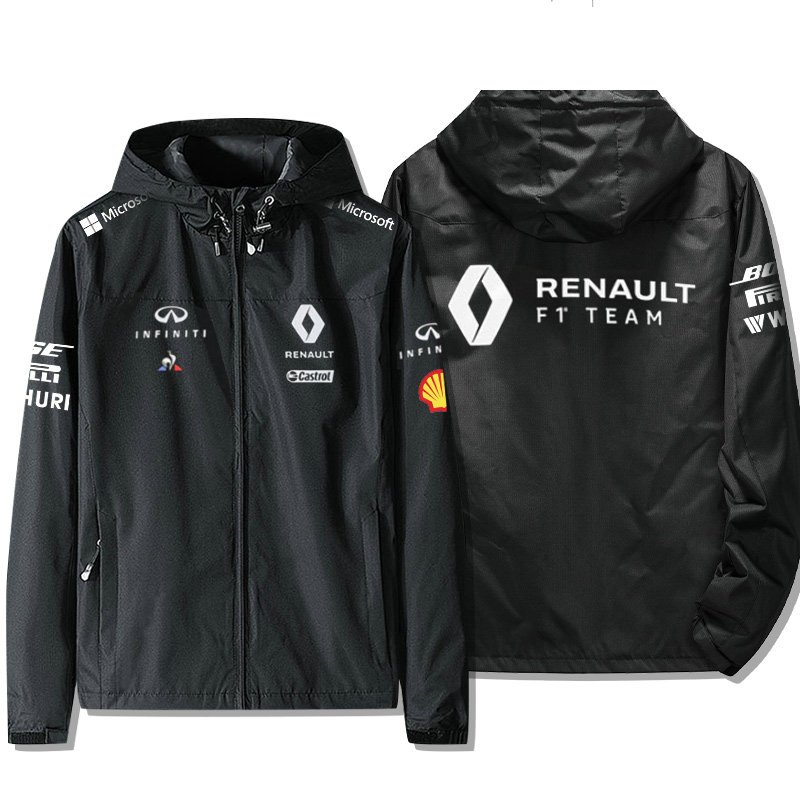 Veste Renault F1 Team 2022 Le Coq Sportif Homme Blouson Coupe-vent et Imperméable